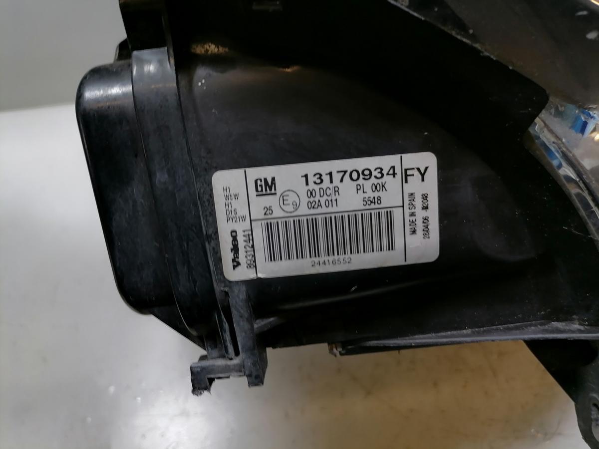 Opel Vectra C original Xenonscheinwerfer vorn links mitlenkend Facelift Bj.2006